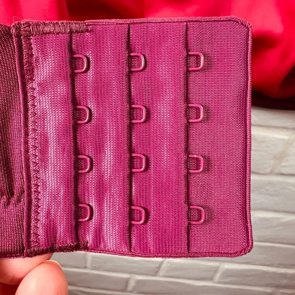 NWOT Soma Sport Max Support Contour Underwire Sport Bra 44 D Henna Plum #0450 - Picture 4 of 10